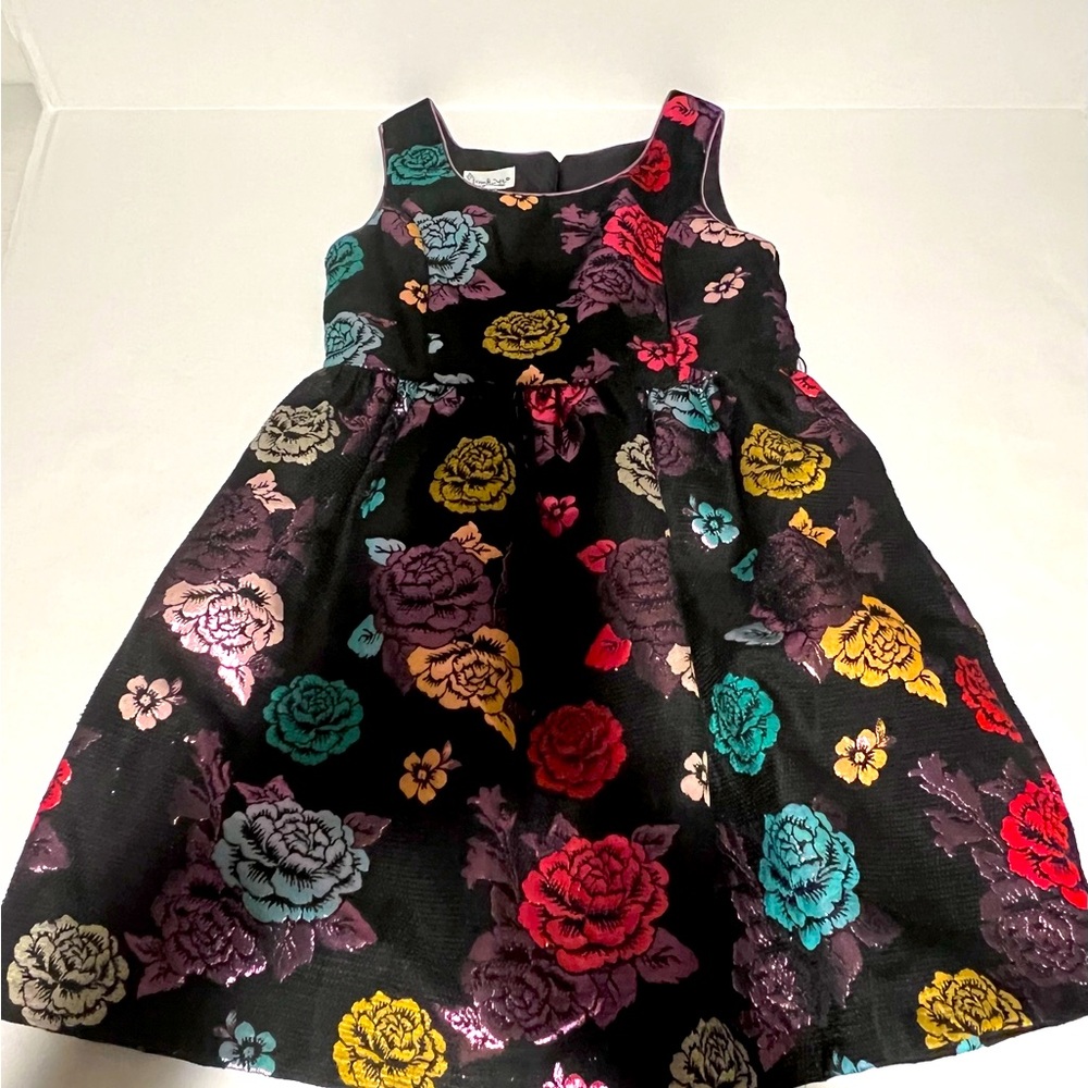 Pippa&Julie rose dress /Jacquard Rose dress Child size 11